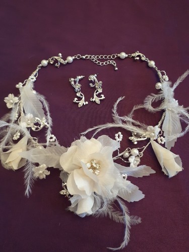 Brautschmuck set kette - brautschmuck,