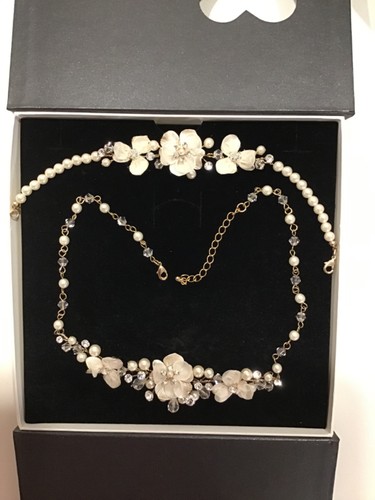 Brautschmuck set kette und - brautschmuck,