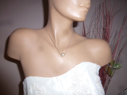 Kette neu halskette mit perle - kette,