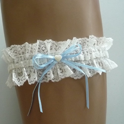 Strumpfband hochzeit elfenbein - strumpfband,